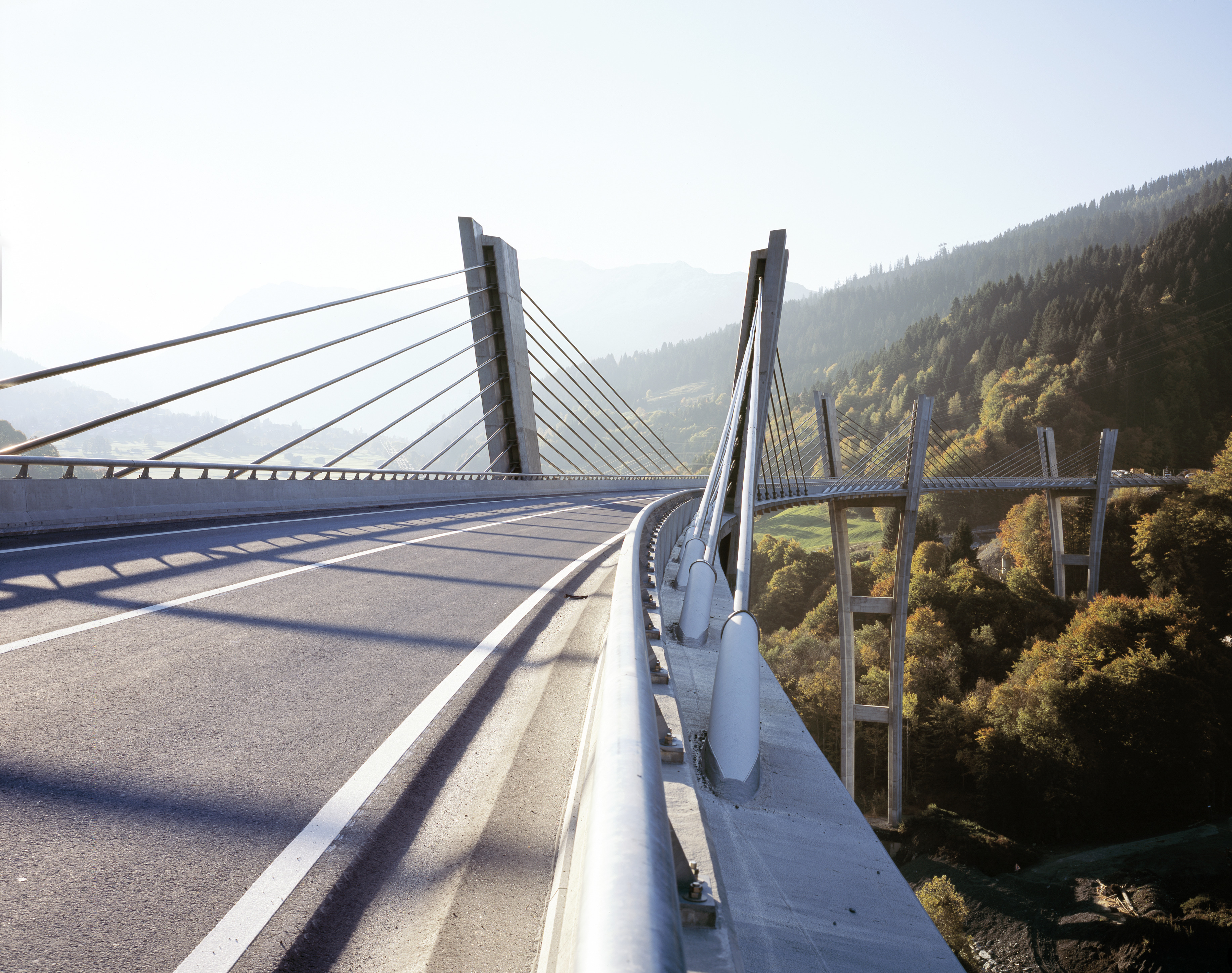 Bridge in Klosters Switzerland