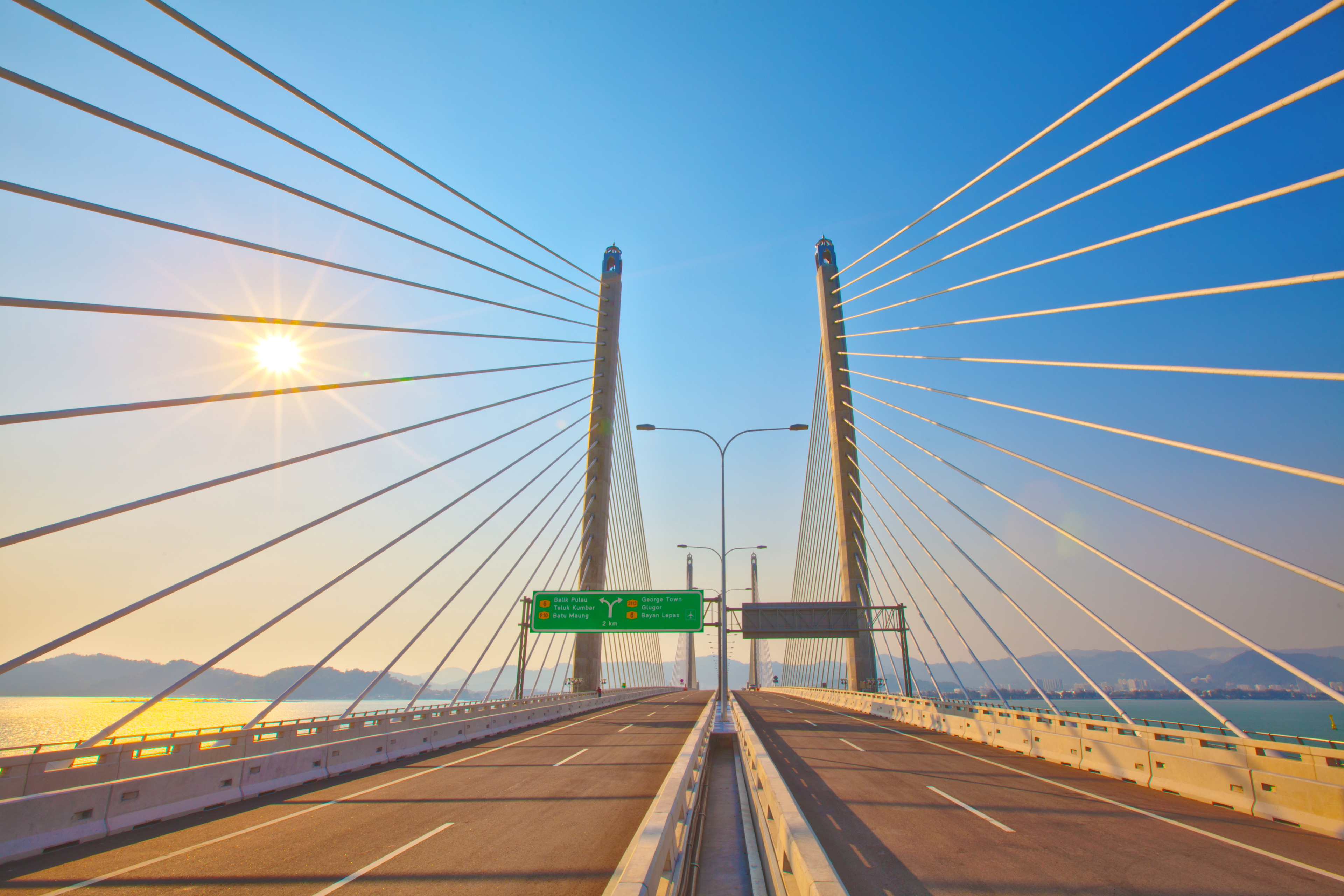 Second Penang Bridge in Malaysia