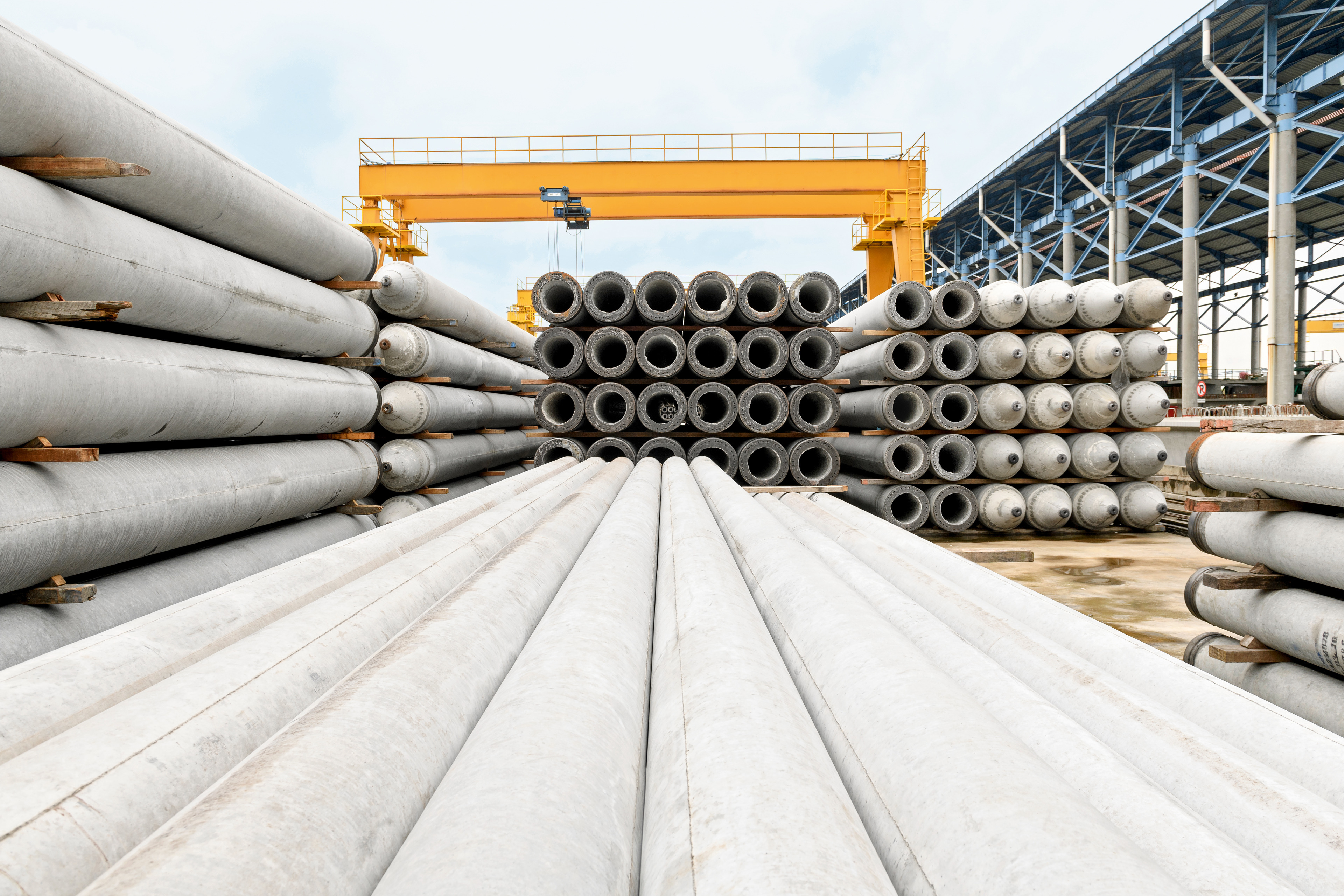 Prefabricated elements produced with Sika precast concrete admixtures